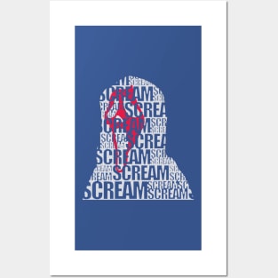 scream VI  (Scream 6)  scary horror movie graphic design by ironpalette Posters and Art